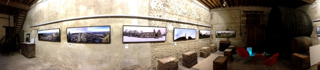 Une vue de l'Expositon Yvon HAZE  à Villeneuve de la Riviere